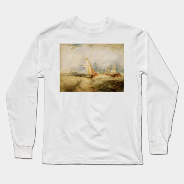 Van Tromp, Going About to Please His Masters by J.M.W. Turner Long Sleeve T-Shirt by Classic Art Stall